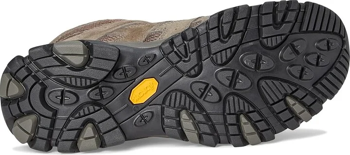 Merrell Moab 3 Mid Men's Shoes Walnut : 7 W, Leather/Textile - Image 3