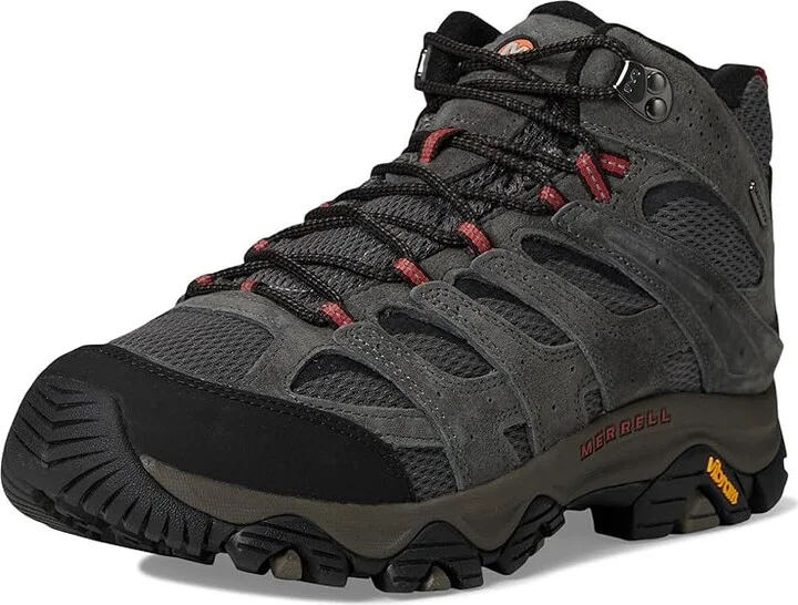 Merrell Moab 3 Mid Waterproof Men's Shoes Beluga 1 : 7.5 W, Leather/Textile - Image 5