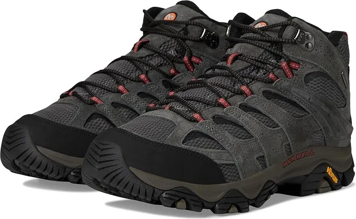 Merrell Moab 3 Mid Waterproof Men's Shoes Beluga 1 : 7.5 W, Leather/Textile