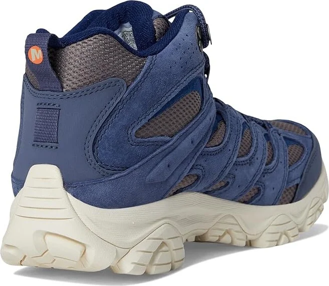 Merrell Moab 3 Mid Waterproof Men's Shoes Grey Stone : 8.5 M, Leather/Textile - Image 4