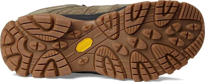 Merrell Moab 3 Mid Waterproof Men's Shoes Olive/Gum 1 : 8 W, Leather/Textile - Image 3