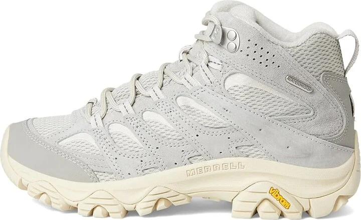 Merrell Moab 3 Mid WP Women's Climbing Shoes Paloma : 5.5 M, Leather/Suede - Image 6