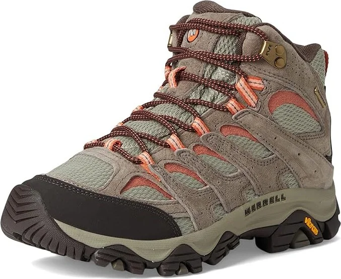 Merrell Moab 3 Mid WP Women's Shoes Bungee Cord 1 : 5 W, Suede/Textile - Image 5