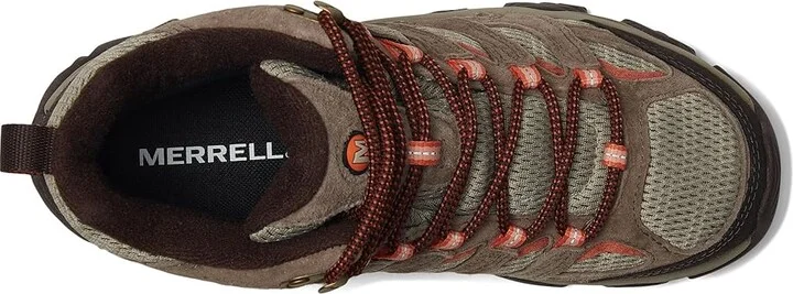 Merrell Moab 3 Mid WP Women's Shoes Bungee Cord : 5 W, Suede/Textile - Image 2