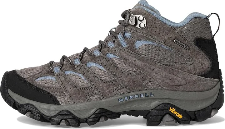 Merrell Moab 3 Mid WP Women's Shoes Granite : 5.5 M, Suede/Textile - Image 6