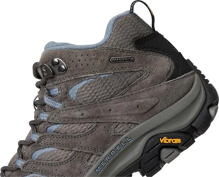 Merrell Moab 3 Mid WP Women's Shoes Granite : 5.5 M, Suede/Textile - Image 7