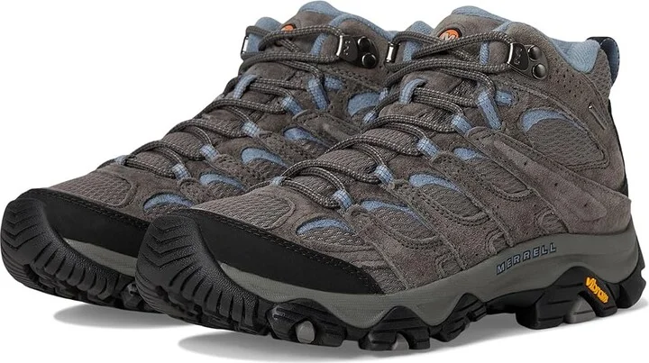 Merrell Moab 3 Mid WP Women's Shoes Granite : 5.5 M, Suede/Textile