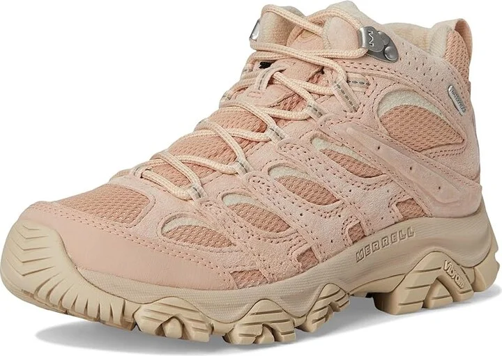 Merrell Moab 3 Mid WP Women's Shoes Powder : 10 M, Leather/Suede - Image 5
