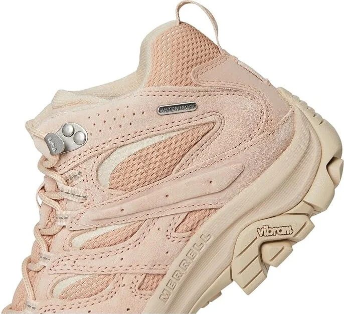 Merrell Moab 3 Mid WP Women's Shoes Powder : 10 M, Leather/Suede - Image 7