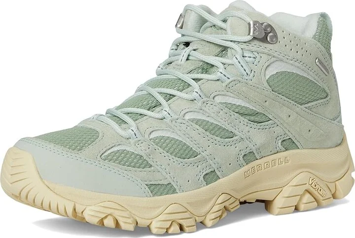 Merrell Moab 3 Mid WP Women's Shoes Sage : 7 M, Leather/Suede - Image 5
