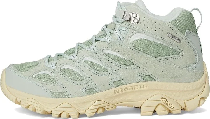 Merrell Moab 3 Mid WP Women's Shoes Sage : 7 M, Leather/Suede - Image 6
