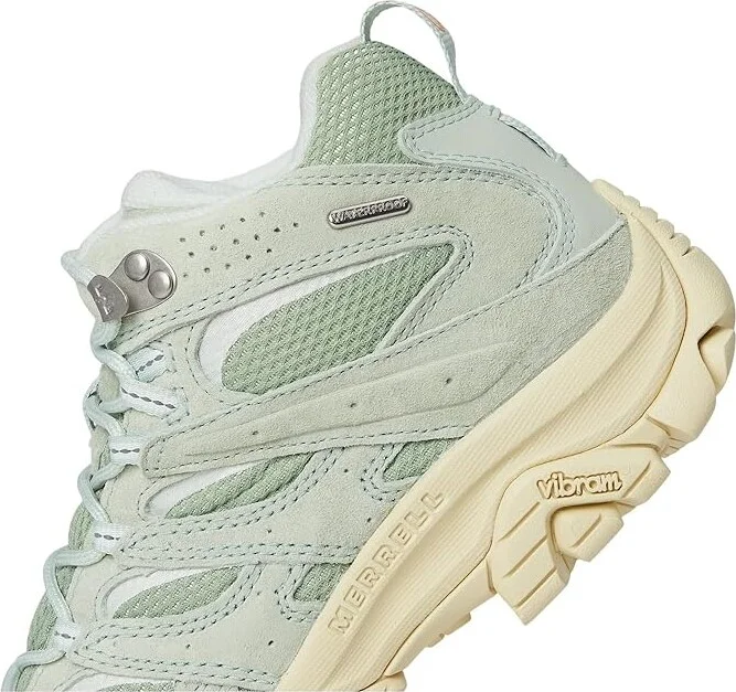 Merrell Moab 3 Mid WP Women's Shoes Sage : 7 M, Leather/Suede - Image 7