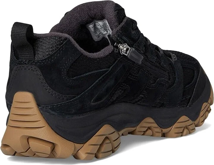 Merrell Moab 3 Ready Zip Men's Shoes Black : 7 M, Suede - Image 4