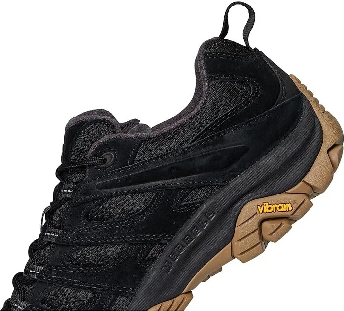 Merrell Moab 3 Ready Zip Men's Shoes Black : 7 M, Suede - Image 7
