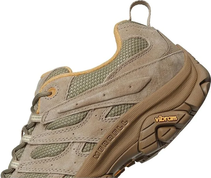 Merrell Moab 3 Ready Zip Men's Shoes Drab : 9.5 M, Suede - Image 7