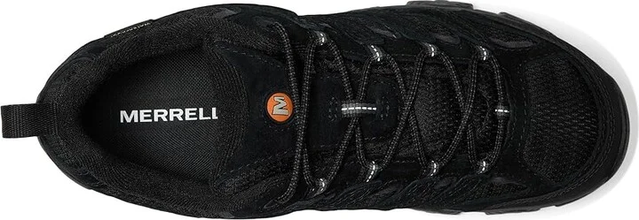 Merrell Moab 3 Waterproof Men's Shoes Black Night 1 : 7 M, Leather/Textile - Image 2