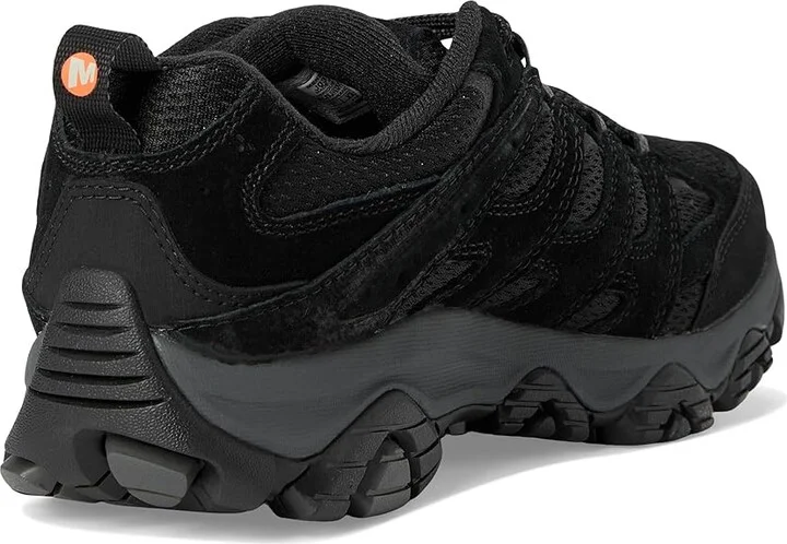 Merrell Moab 3 Waterproof Men's Shoes Black Night 1 : 7 M, Leather/Textile - Image 4