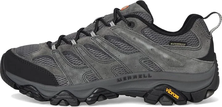 Merrell Moab 3 Waterproof Men's Shoes Granite 1 : 7 W, Leather/Textile - Image 6