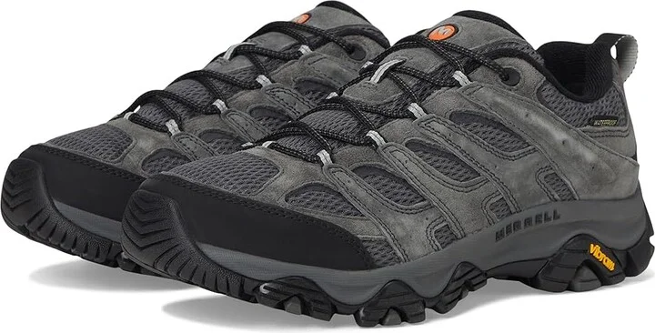 Merrell Moab 3 Waterproof Men's Shoes Granite 1 : 7 W, Leather/Textile