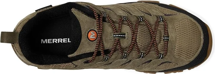 Merrell Moab 3 Waterproof Men's Shoes Olive/Gum 1 : 7 W, Leather/Textile - Image 2