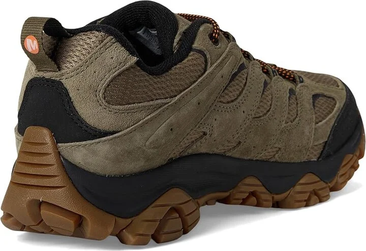 Merrell Moab 3 Waterproof Men's Shoes Olive/Gum 1 : 7 W, Leather/Textile - Image 4