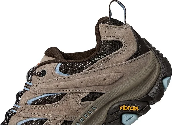 Merrell Moab 3 Waterproof Women's Shoes Brindle : 5 W, Suede - Image 7