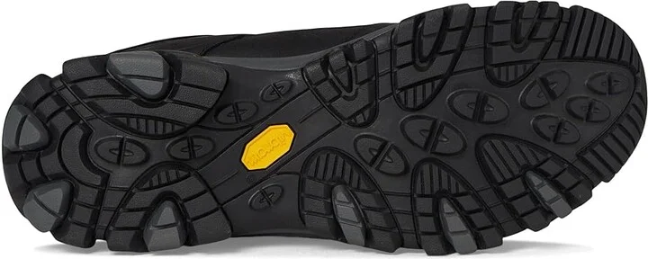 Merrell Moab Adventure 3 Mid WP Men's Shoes Black 1 : 9 W, Leather - Image 3
