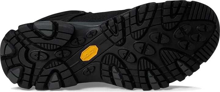 Merrell Moab Adventure 3 Mid WP Men's Shoes Black : 7.5 M, Leather - Image 3