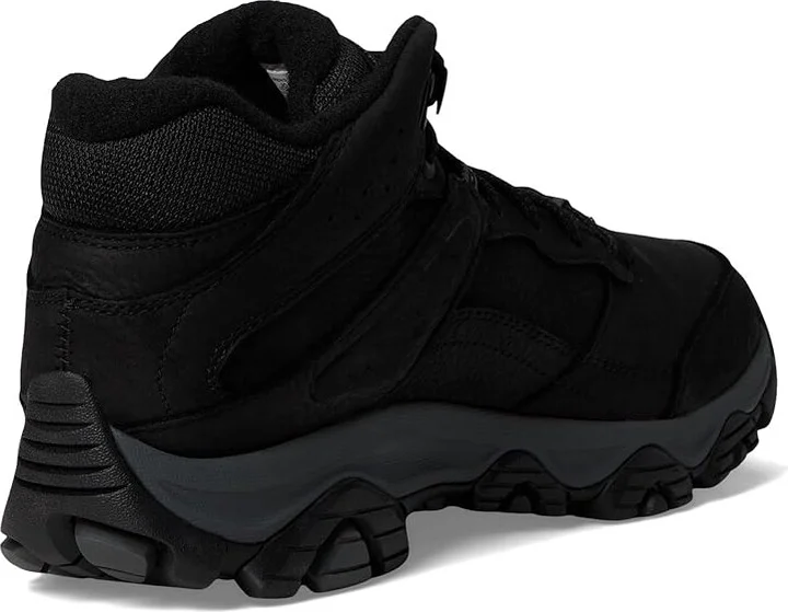 Merrell Moab Adventure 3 Mid WP Men's Shoes Black : 7.5 M, Leather - Image 4