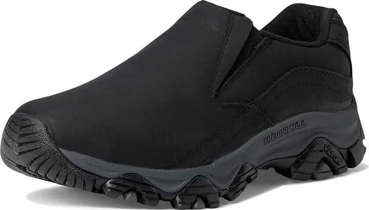 Merrell Moab Adventure 3 Moc Men's Shoes Black : 7 M, Leather - Image 5
