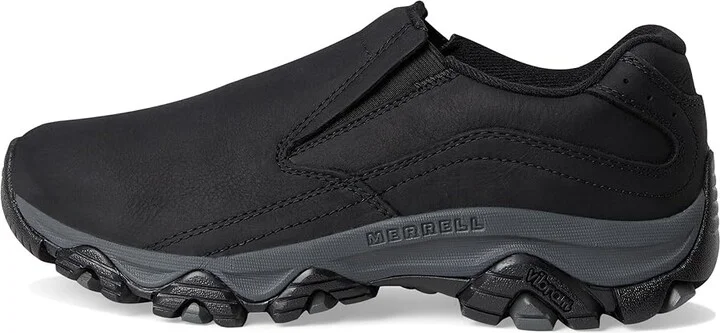 Merrell Moab Adventure 3 Moc Men's Shoes Black : 7 M, Leather - Image 6