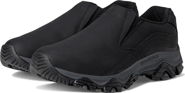 Merrell Moab Adventure 3 Moc Men's Shoes Black : 7 M, Leather