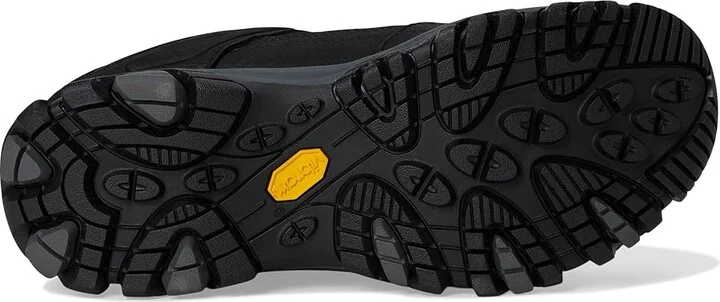 Merrell Moab Adventure 3 WP Men's Shoes Black 1 : 8 W, Leather - Image 3
