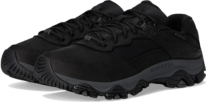 Merrell Moab Adventure 3 WP Men's Shoes Black 1 : 8 W, Leather