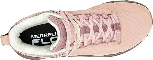 Merrell Moab Speed 2 Leather Mid Waterproof Women's Climbing Shoes Adobe Rose : 8 M - Image 2