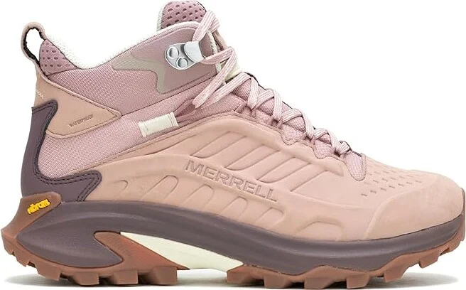 Merrell Moab Speed 2 Leather Mid Waterproof Women's Climbing Shoes Adobe Rose : 8 M - Image 6