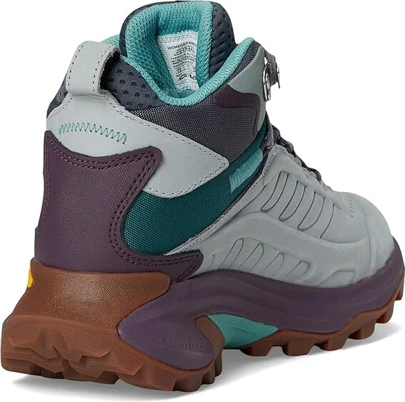 Merrell Moab Speed 2 Leather Mid Waterproof Women's Climbing Shoes Highrise : 5.5 M - Image 4