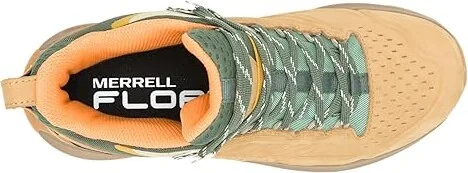 Merrell Moab Speed 2 Leather Mid Waterproof Women's Climbing Shoes Tan : 5 M - Image 2