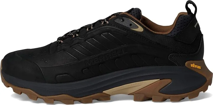 Merrell Moab Speed 2 Leather Waterproof Men's Climbing Shoes Black : 9.5 M - Image 6