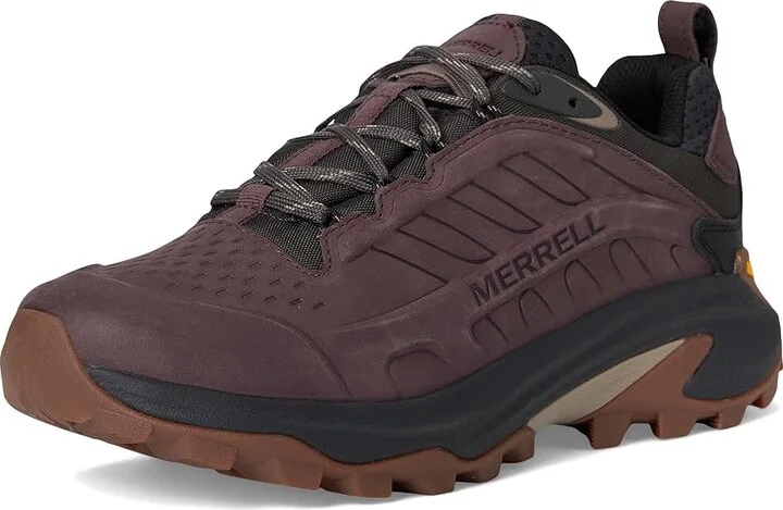 Merrell Moab Speed 2 Leather Waterproof Men's Climbing Shoes Peppercorn : 7 M - Image 5