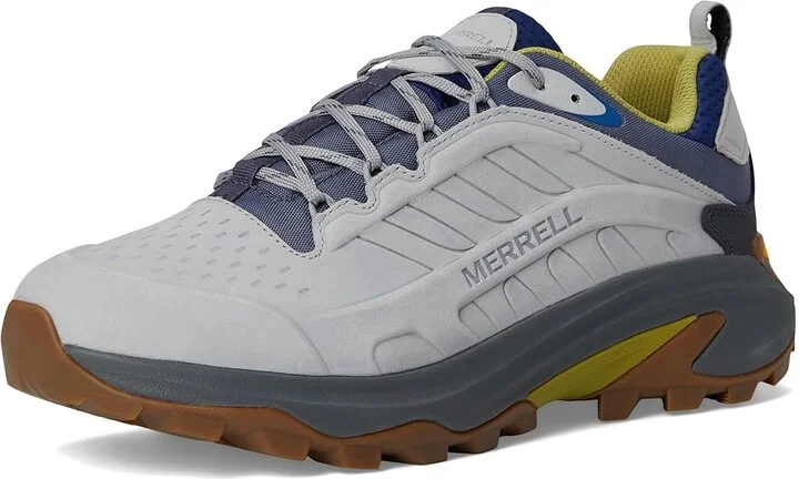 Merrell Moab Speed 2 Leather Waterproof Men's Climbing Shoes Pigeon : 7 M, Leather/Synthetic - Image 5