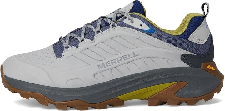 Merrell Moab Speed 2 Leather Waterproof Men's Climbing Shoes Pigeon : 7 M, Leather/Synthetic - Image 6