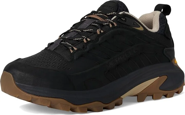 Merrell Moab Speed 2 Leather Waterproof Women's Climbing Shoes Black : 10.5 M - Image 5