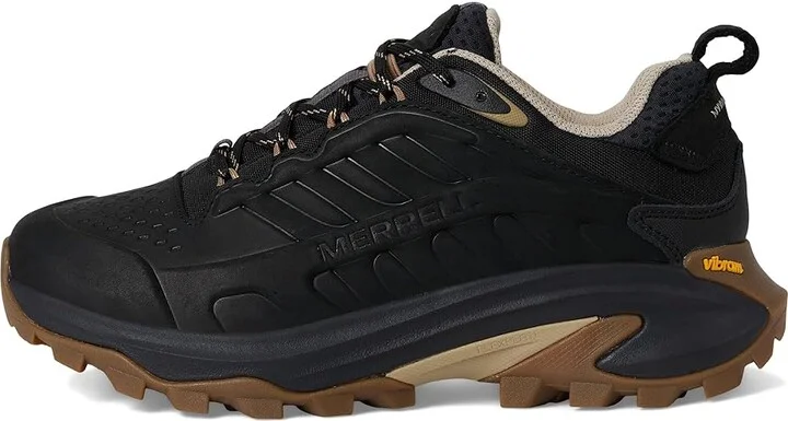 Merrell Moab Speed 2 Leather Waterproof Women's Climbing Shoes Black : 10.5 M - Image 6