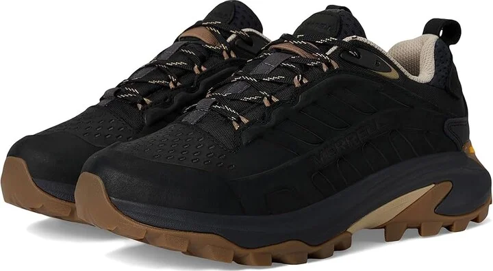 Merrell Moab Speed 2 Leather Waterproof Women's Climbing Shoes Black : 10.5 M