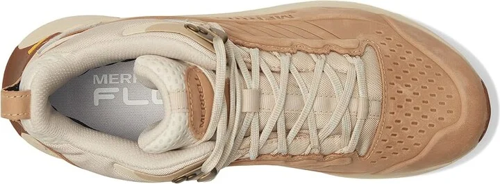 Merrell Moab Speed 2 LTR Mid Waterproof Women's Climbing Shoes Latte : 7 M, Synthetic - Image 2