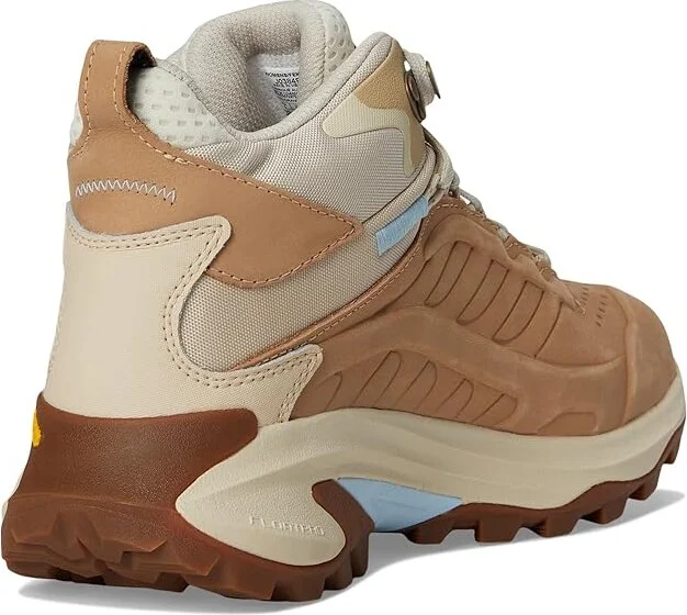 Merrell Moab Speed 2 LTR Mid Waterproof Women's Climbing Shoes Latte : 7 M, Synthetic - Image 4