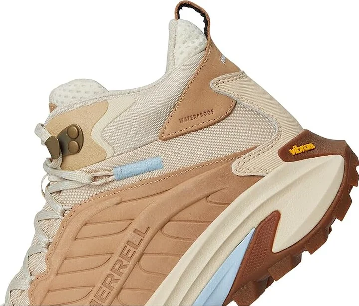 Merrell Moab Speed 2 LTR Mid Waterproof Women's Climbing Shoes Latte : 7 M, Synthetic - Image 7
