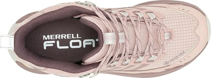 Merrell Moab Speed 2 Mid GTX Women's Climbing Shoes Adobe Rose : 9.5 M, Synthetic - Image 2