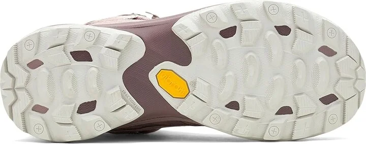 Merrell Moab Speed 2 Mid GTX Women's Climbing Shoes Adobe Rose : 9.5 M, Synthetic - Image 3